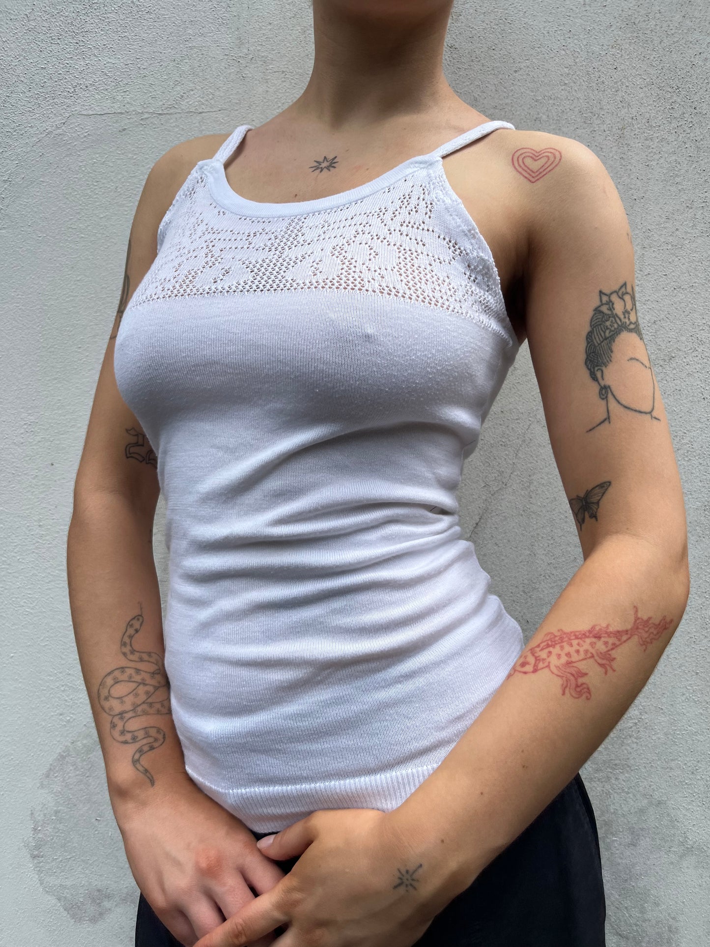 white cami