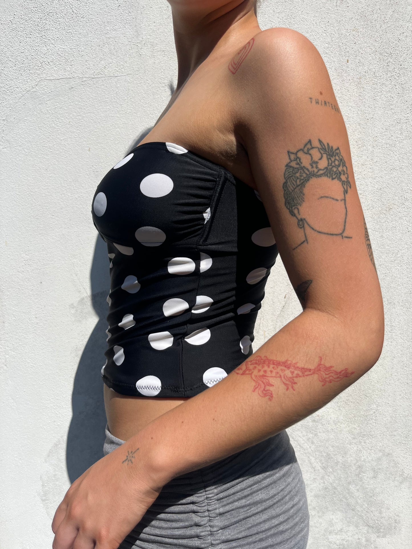 slinky polka bandeau