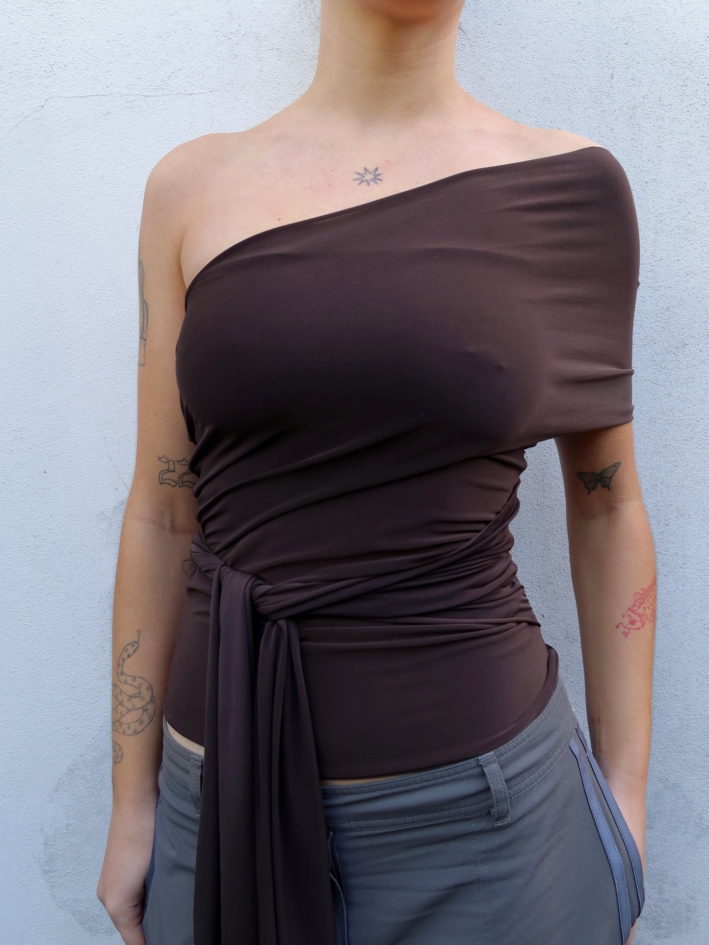 wrap top in chocolate