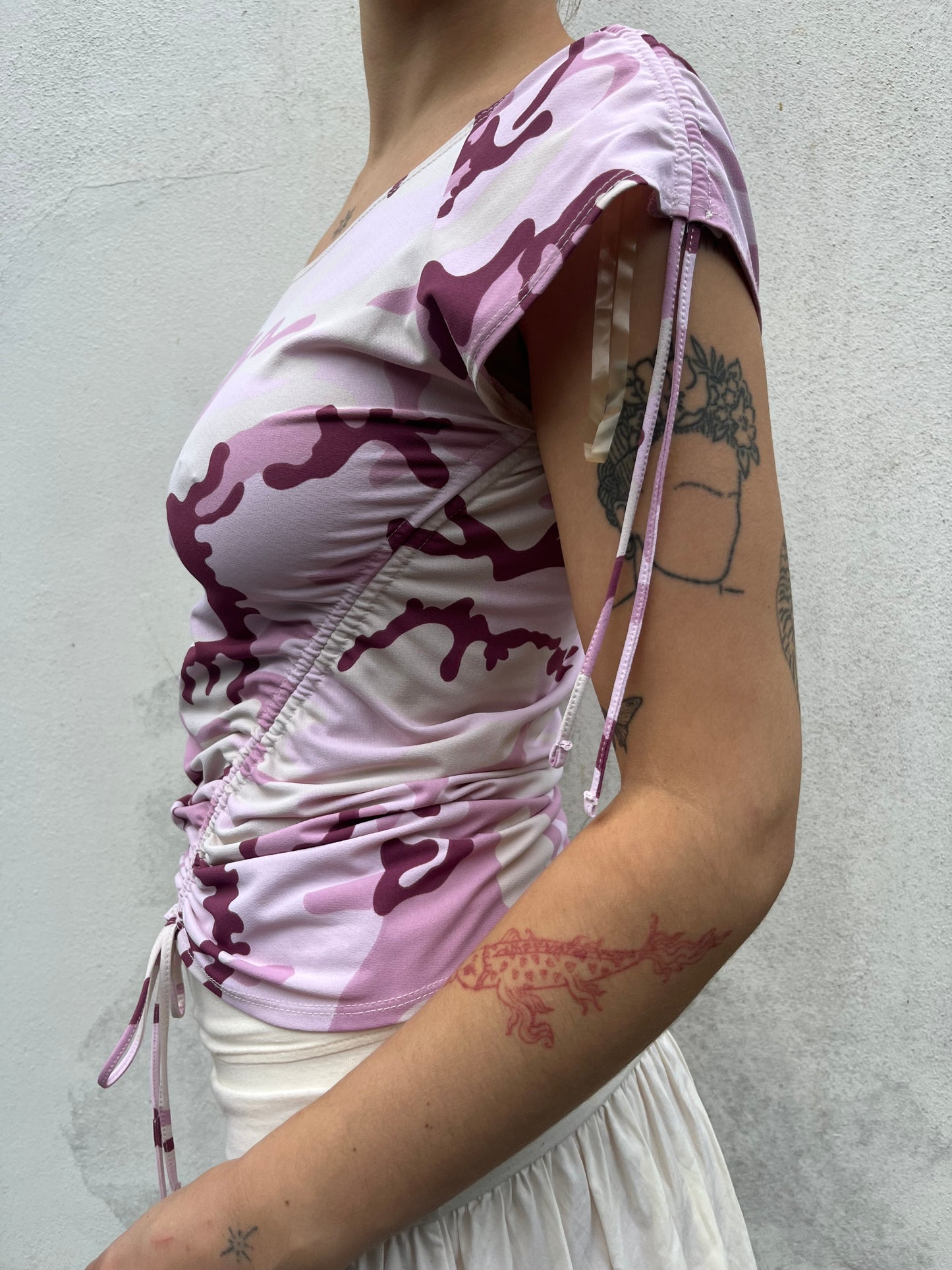 pink camo top