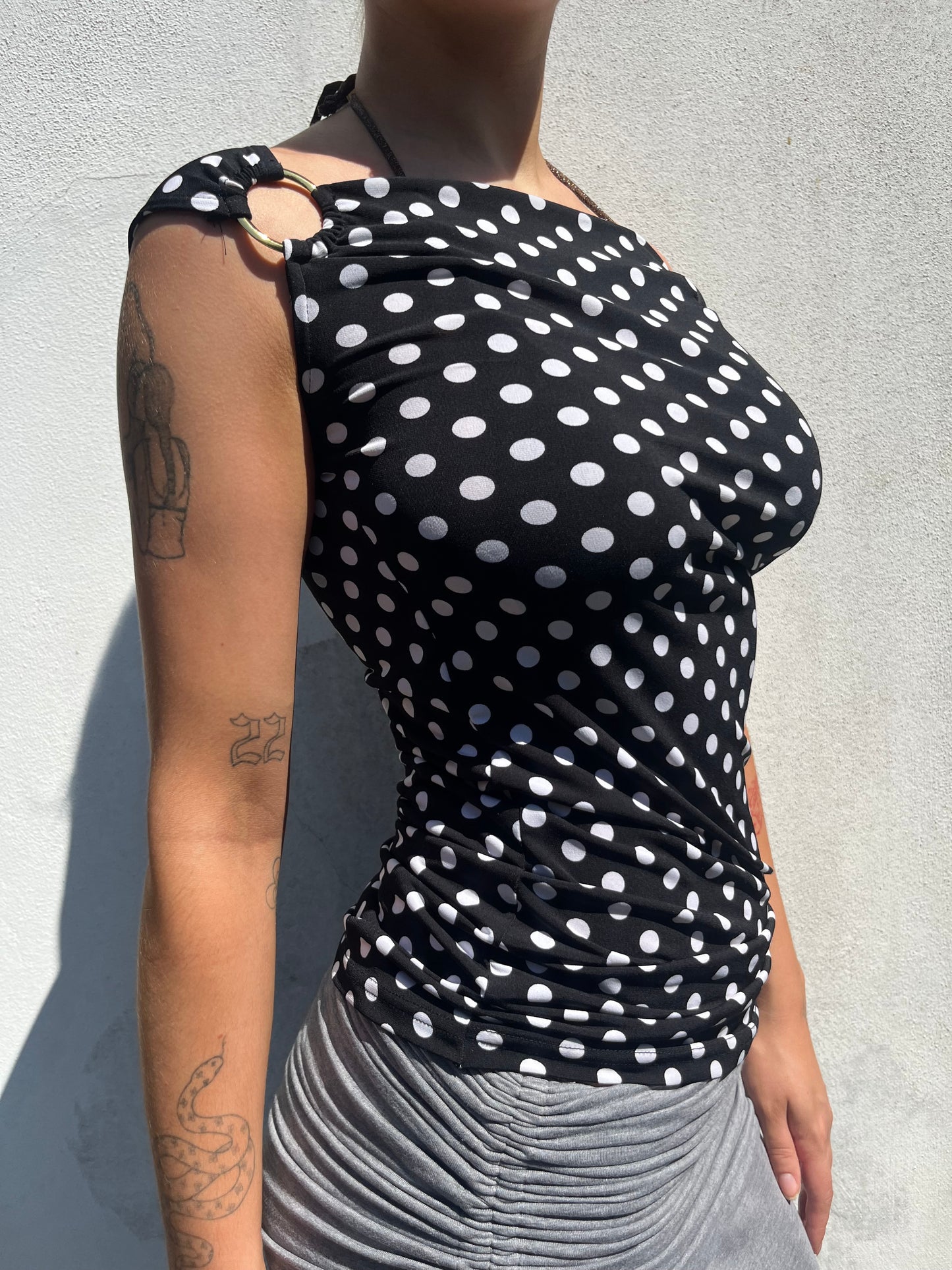 polka dot asymmetric top