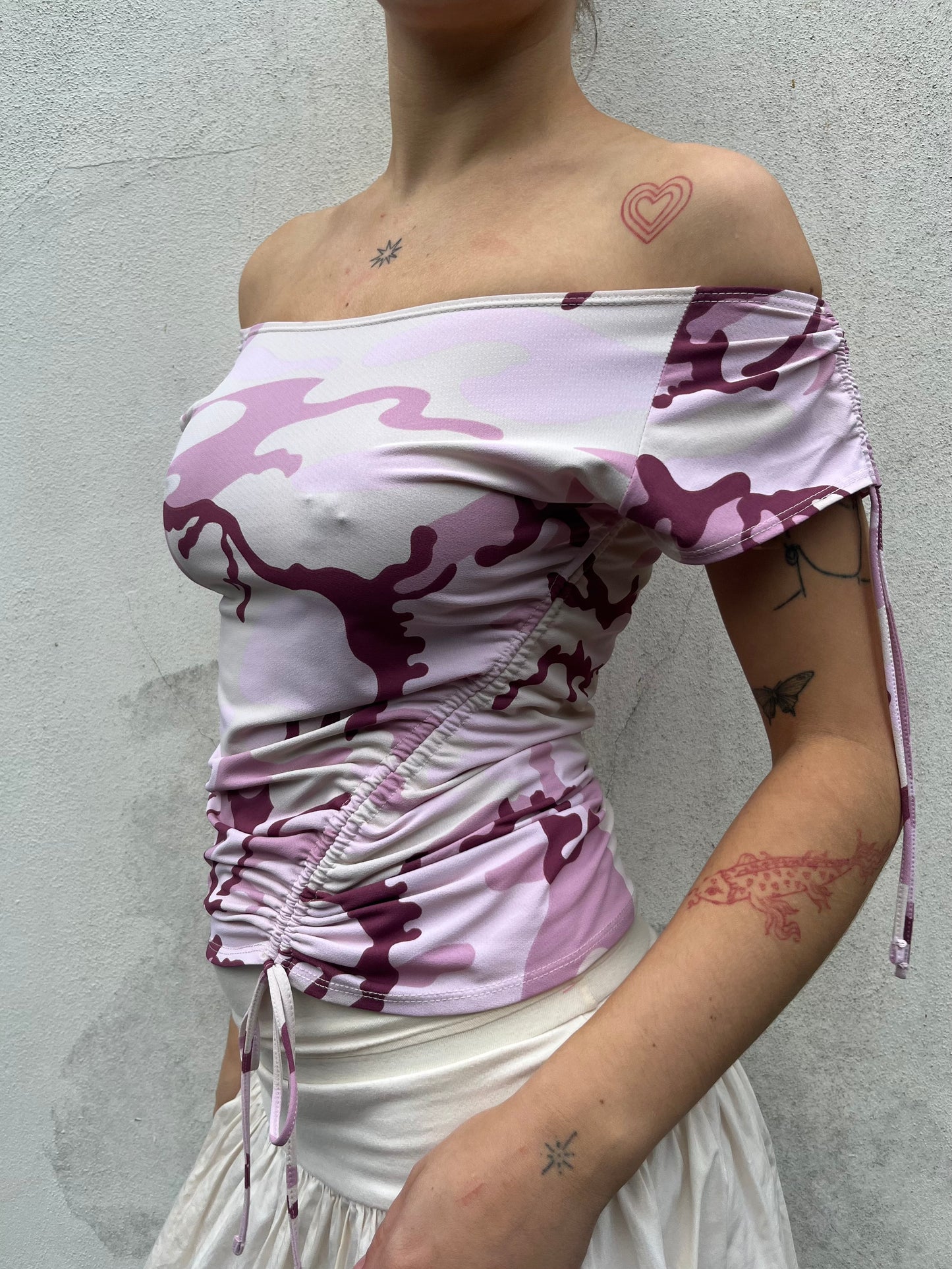 pink camo top