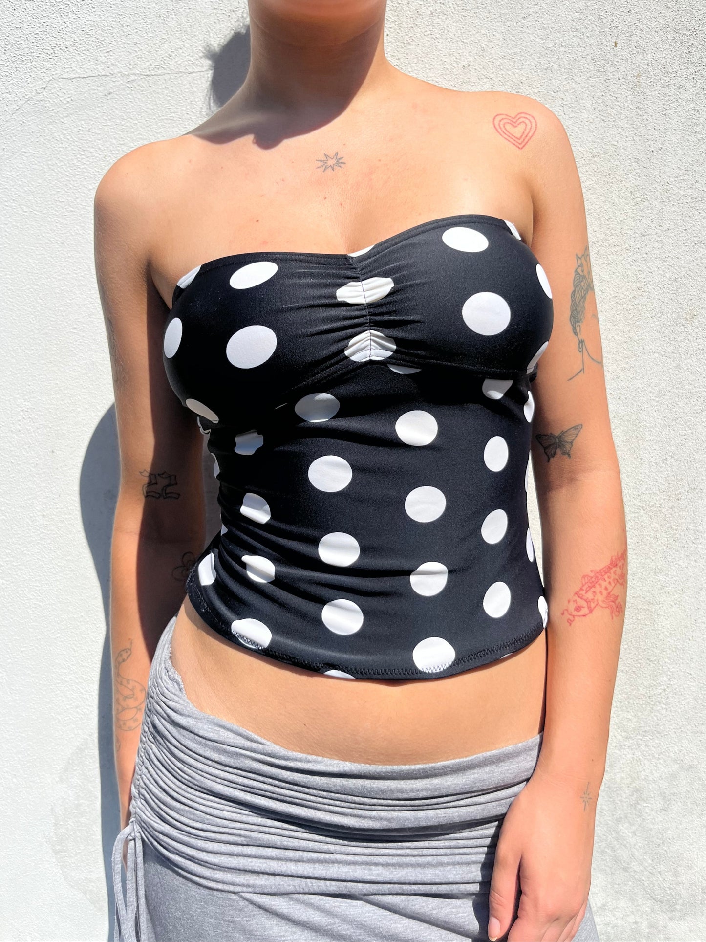 slinky polka bandeau