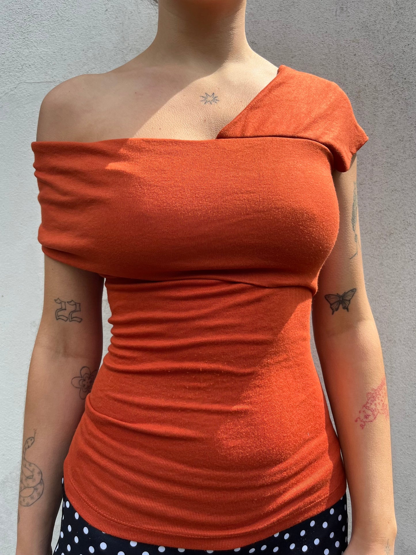 orange asymmetric top