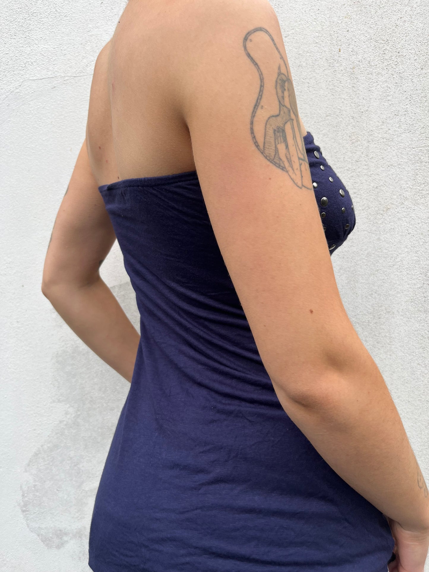 purple stud top