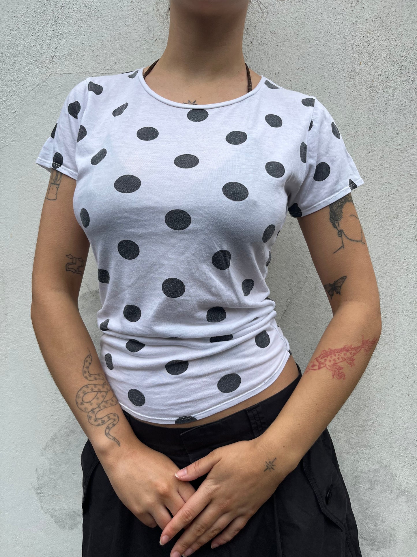 polka dot tshirt