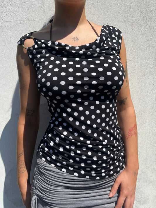polka dot asymmetric top