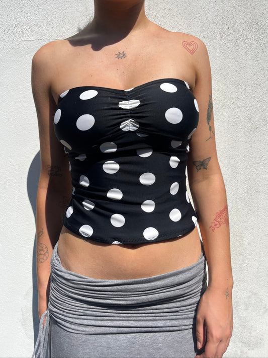 slinky polka bandeau