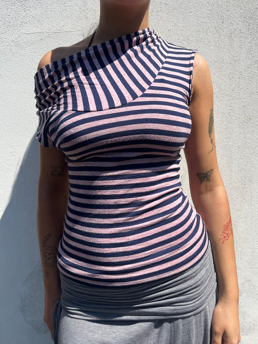 asymmetric stripy top