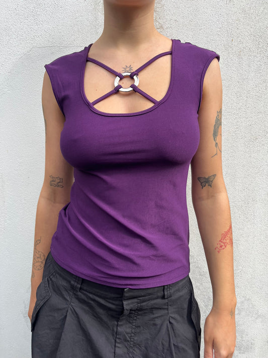 purple o ring top