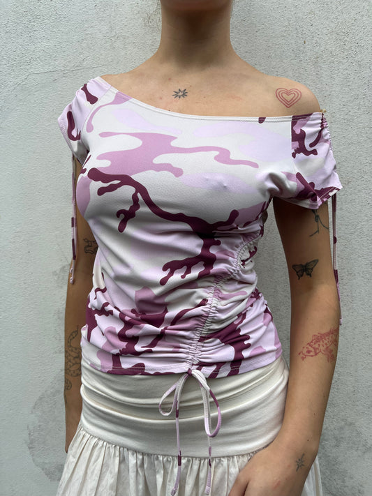 pink camo top