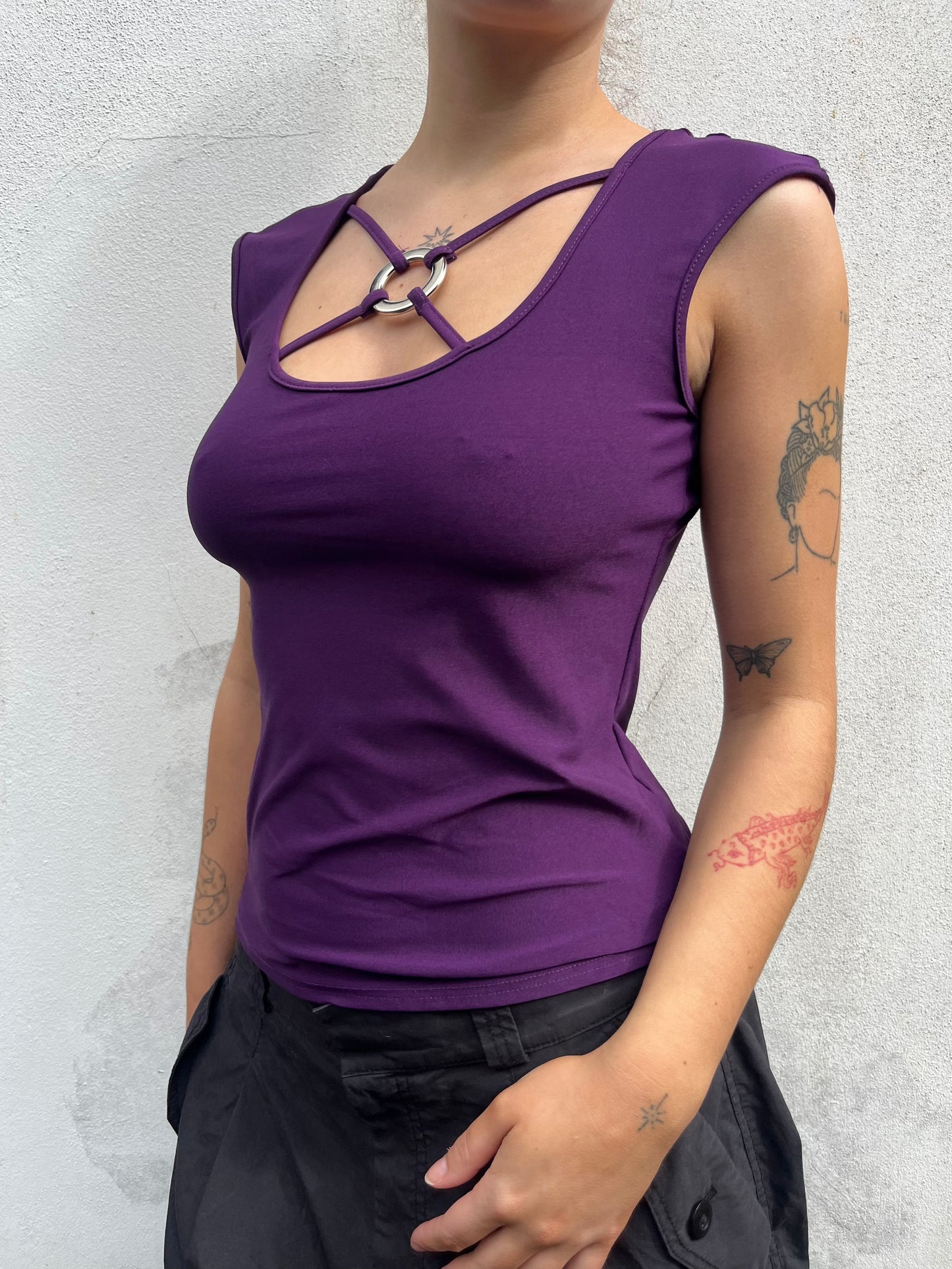 purple o ring top