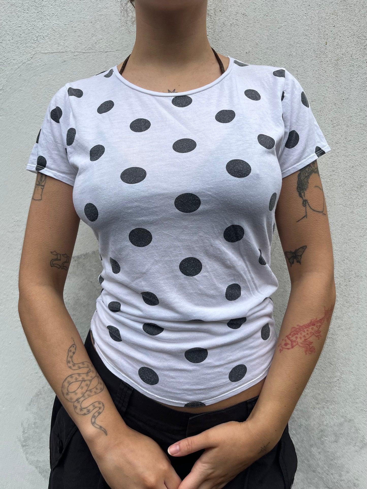 polka dot tshirt