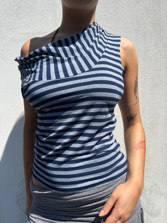 asymmetric stripy top
