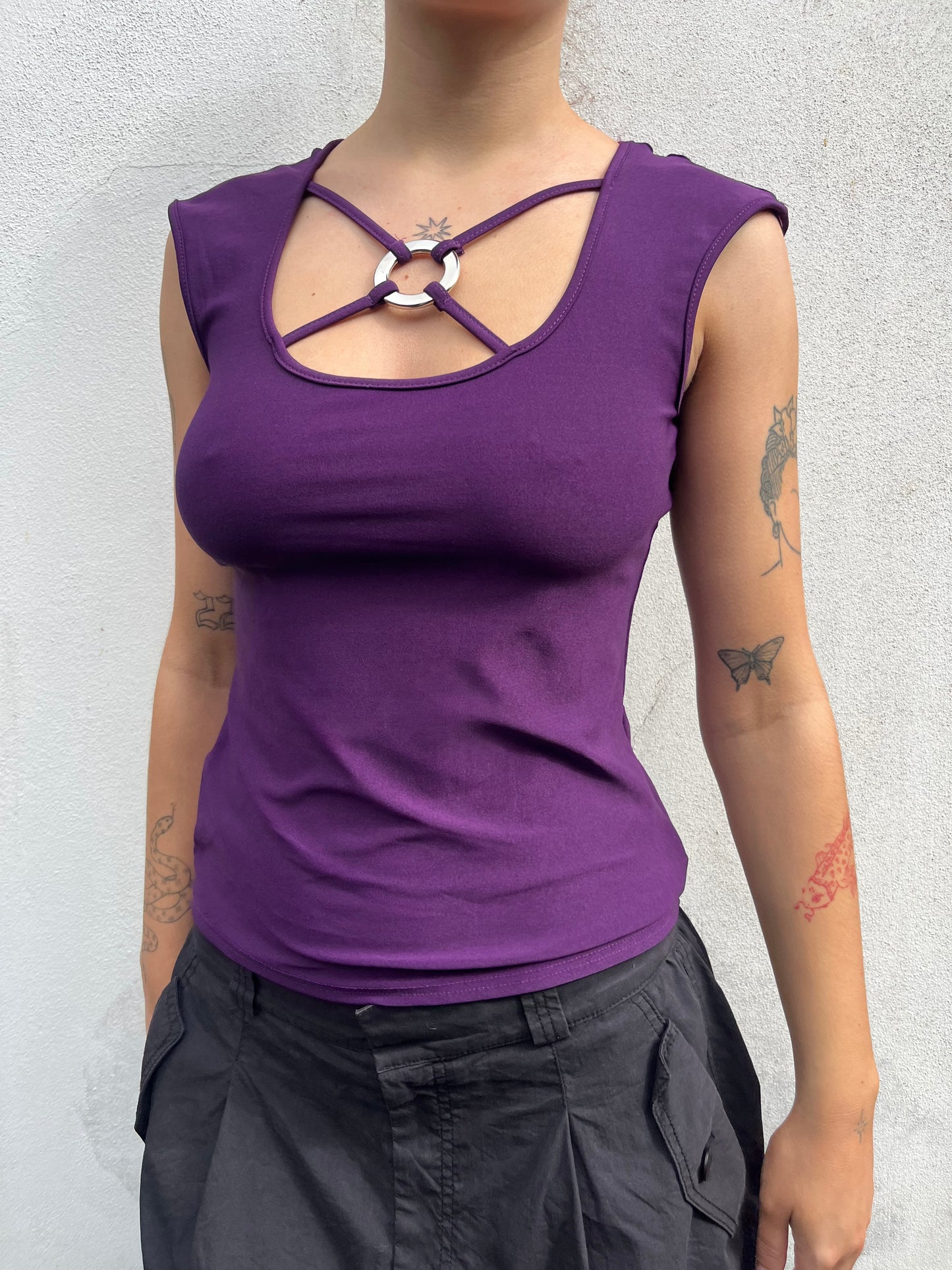 purple o ring top